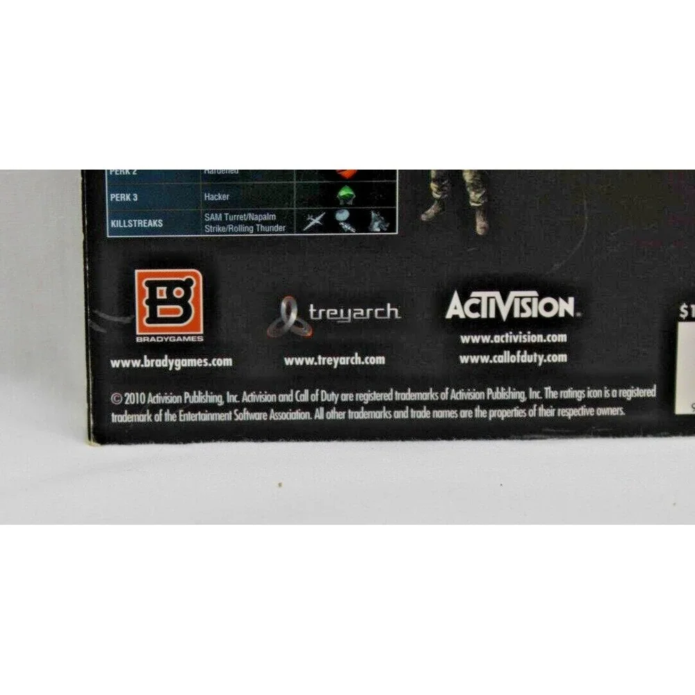 Call Of Duty Black Ops Signature Series Game Guide 2010 -Very Good- Brady Games